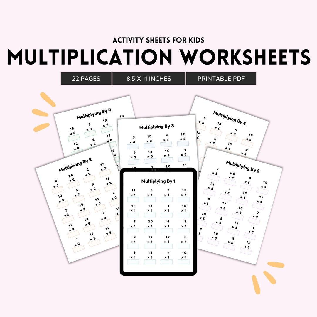 Multiplication Worksheets, Math Worksheets, Times Table, Math Practice ...