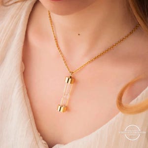 Custom Hourglass Urn Necklace with Initial Icon, Personalized Memorial Ashes Cremation Pendant, Pet Human Family Remembrance Holder Jewelry