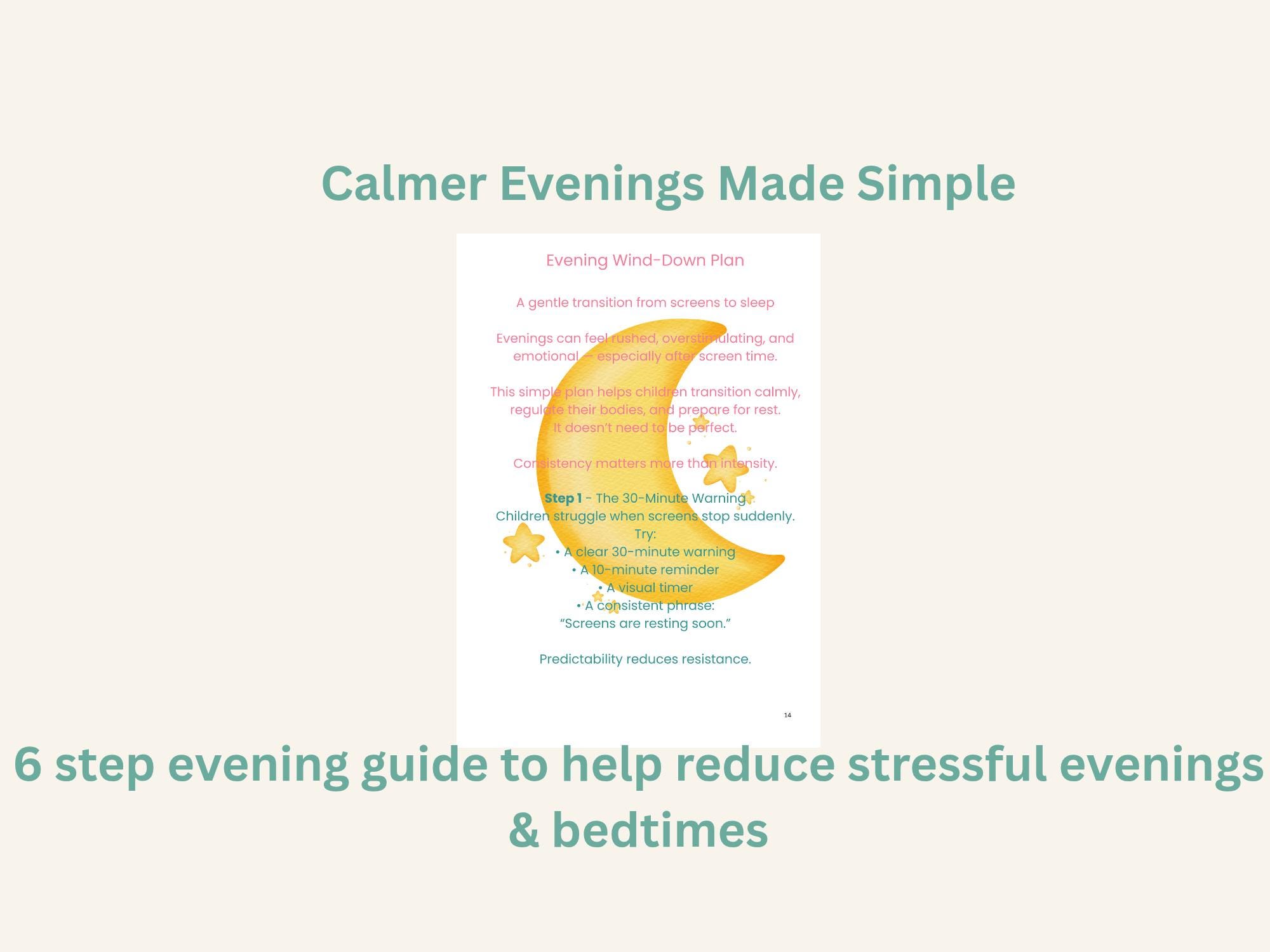 Calmer Days Screen Time Toolkit | Emotional Regulation Printable for ...