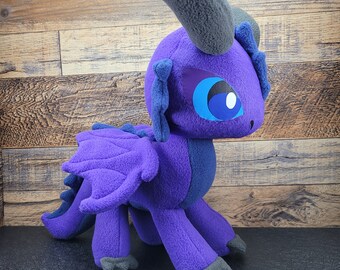 Purple Dragon Plush