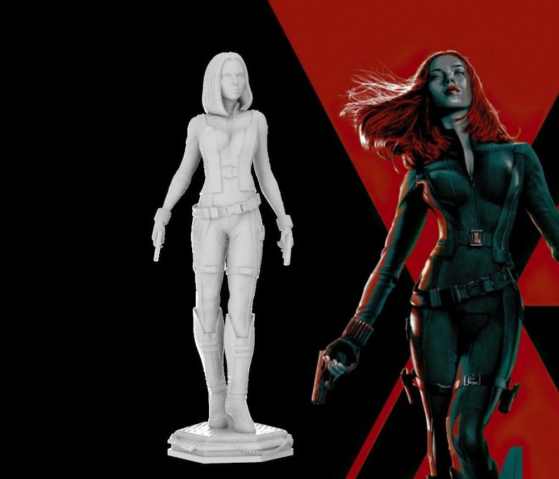 Marvel black Widow STL File, 3D Digital Printing STL File for 3D ...