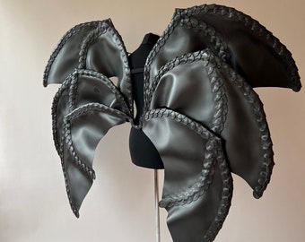 Black bat wings with six wings, Dragon costume,  Demon , Halloween costume,  Vampire wings