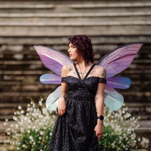Pink fairy wings costume, Cospay costume, Halloween decor