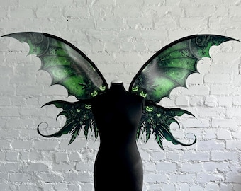 Dark Halloween Feenflügel: Cosplay Kostüm