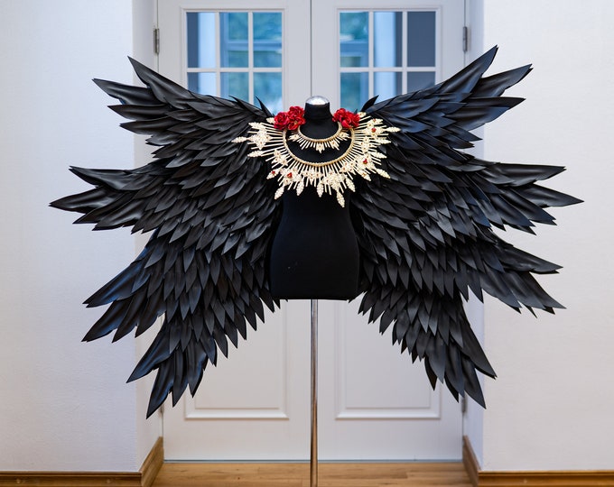 tulle angel wings costume 3+