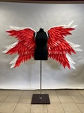Red and White Angel Wings Costume: Hazbin Hotel Cosplay product logo