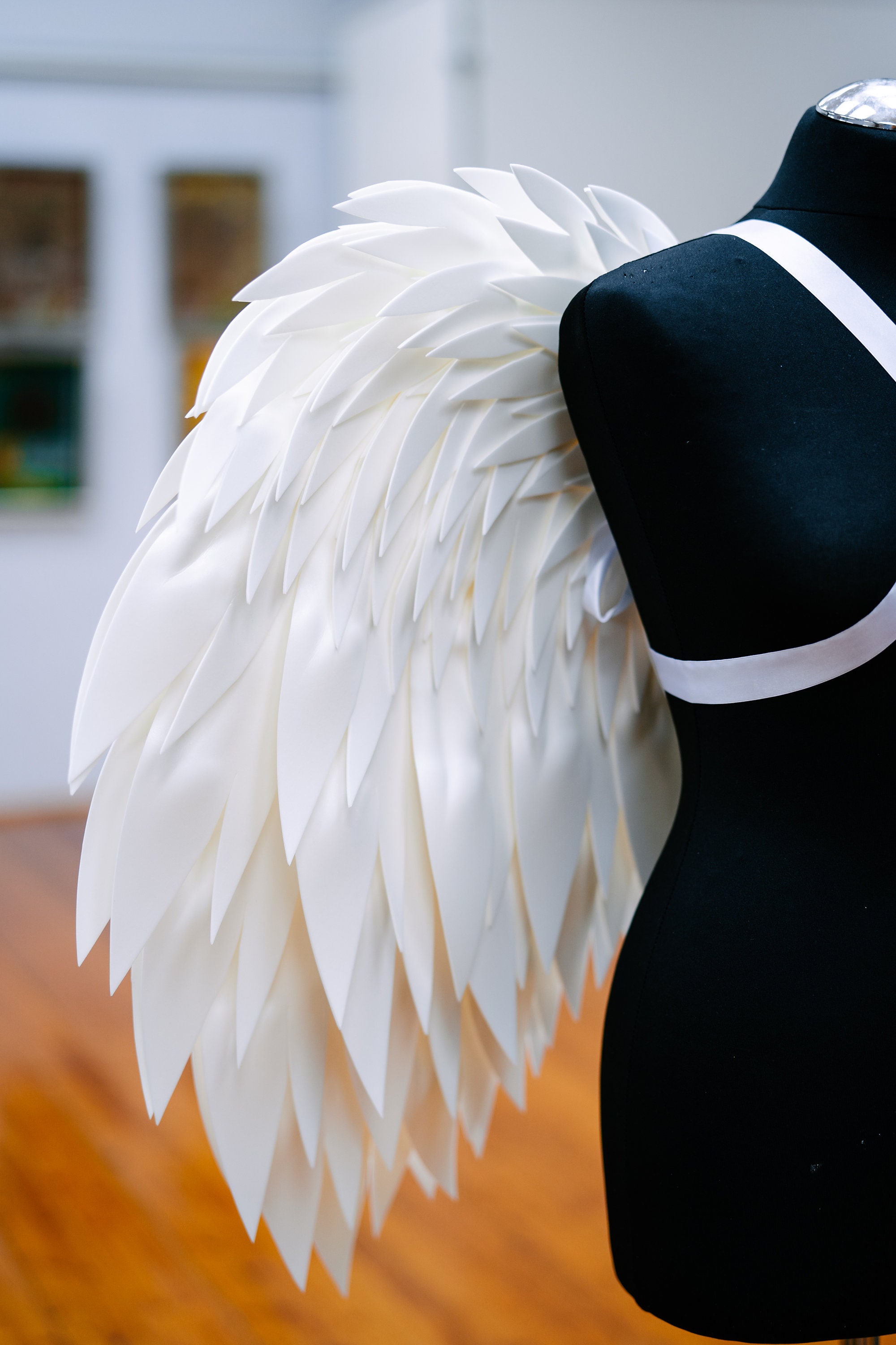 White Angel Wings Costume, Small Size for Adults and Kids Etsy — free download