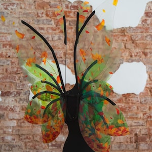 Wild fairy wings, Forest fairy wings with leaf