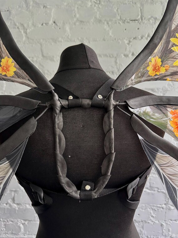 Black Fairy Wings, Dark Fairy Wings, Fairy Costume, Elf Wings