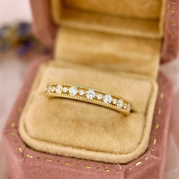 18K Hailey Dainty Ring