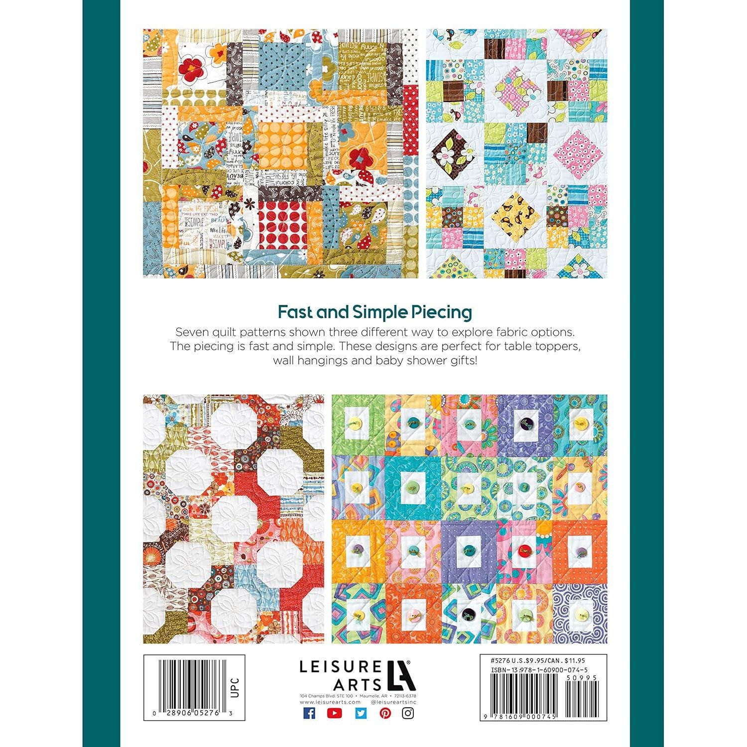 Three Patterns Book 3 Times the Charm Quilt Pattern Book - Etsy