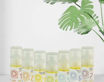 7 chakra oils - Chakra balancing with essential oils - Made in France - Natural & effective - aromatherapy, Berevive