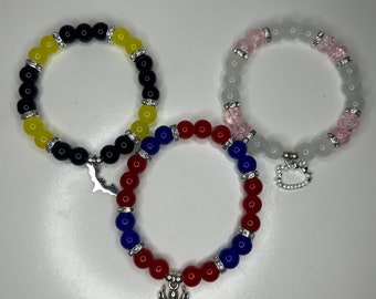 Trio beaded bracelets