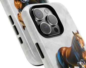 Cowboy Phone Case: Western Rodeo Design, Durable Dual Layer Protection