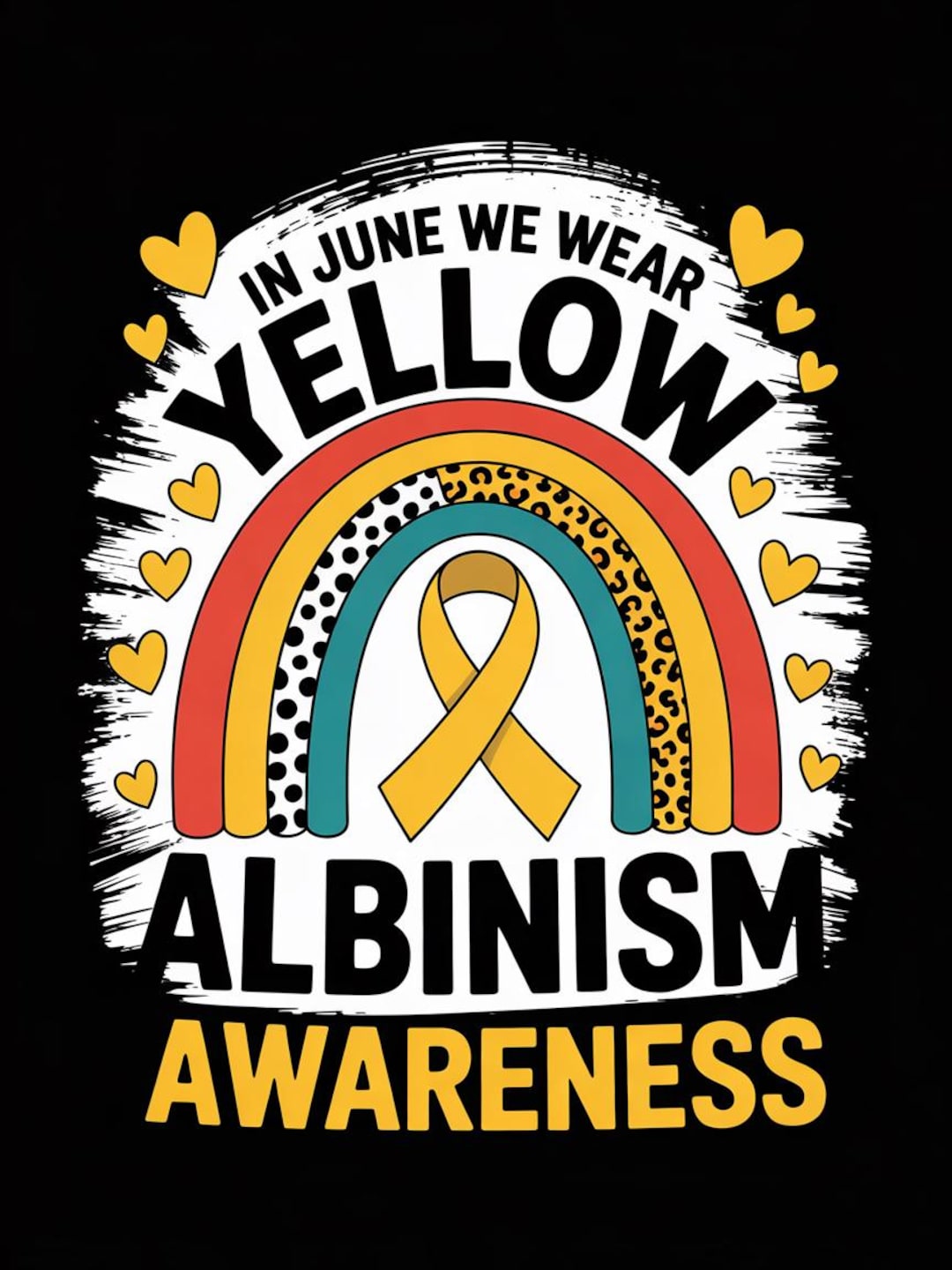 Albinism Awareness SVG PNG, Support Albinism, Albinism Print File ...
