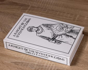 Un Caballero de los Siete Reinos George RR Martin Edición especial reencuadernada a mano y personalizada