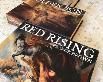 Red Rising Trilogy Rebind Custom Sonderedition Pearce Brown