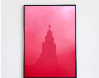 Liverpool 2025 Premier League winners painting print | trophy lift | parade | Anfield, Liverpool FC Poster, Wall Art, Home Decor, Gift, LFC