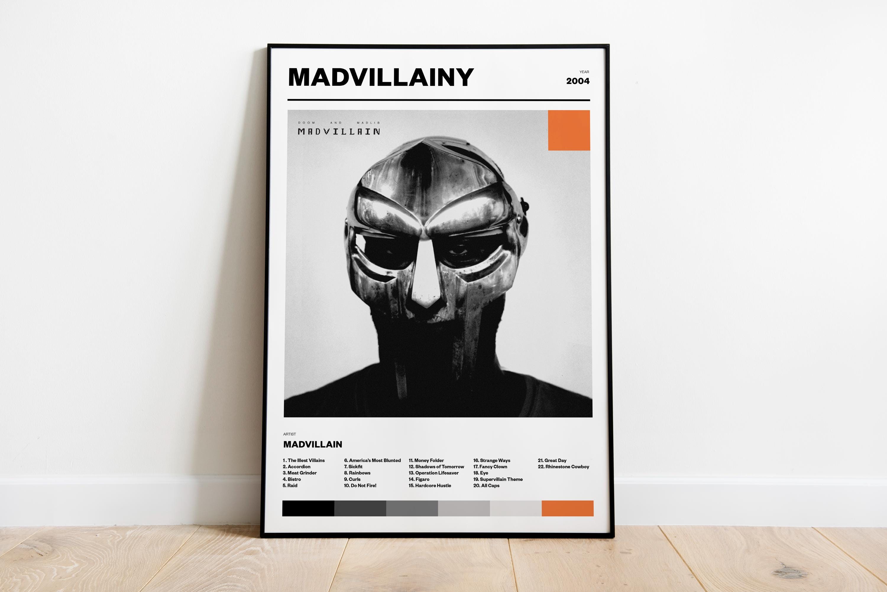 新品 Madvillain / Madvillainy (Poster) MF Doom & Madlib (Madvillain) - Madvillainy Poster