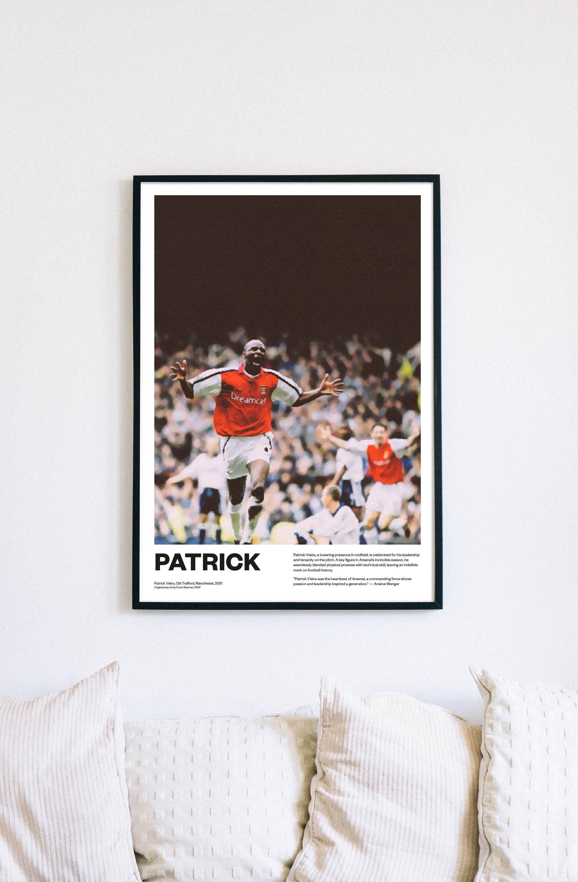 Onze Mondial N°193 2005 - Patrick Vieira Arsenal + Poster - Bon État