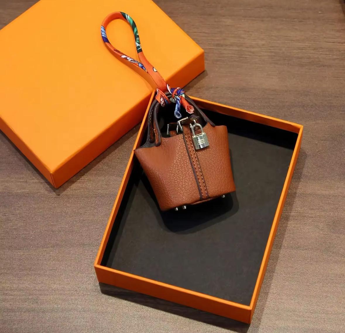Mini bag with charm main image 1