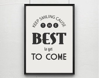 inspirational quotes quote prints quote posters happy art etsy