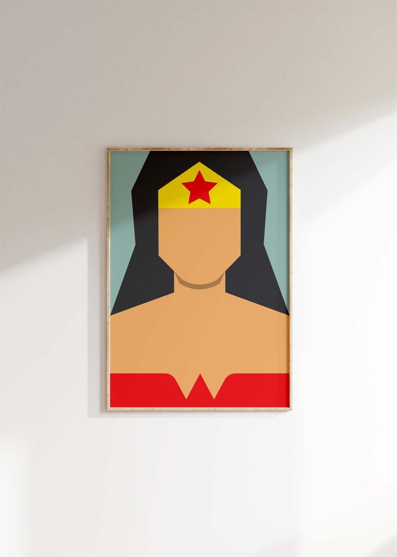 Wonder Woman Movie Poster Unframed image 3