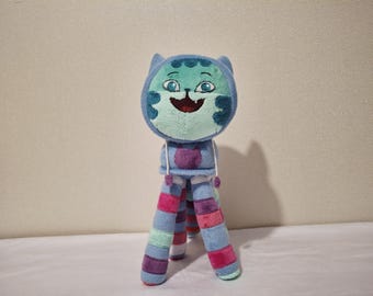 Handmade DJ Comet Plush Doll, Gabby's Dollhouse Inspired Toy (28cm/11")