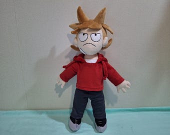 Custom Tord Larsson Plush (40cm) 15,7"- Eddsworld Handmade Doll