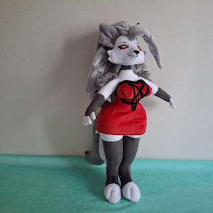 Custom plush Loona in red (43cm) 16.9&quot; Premium Plush