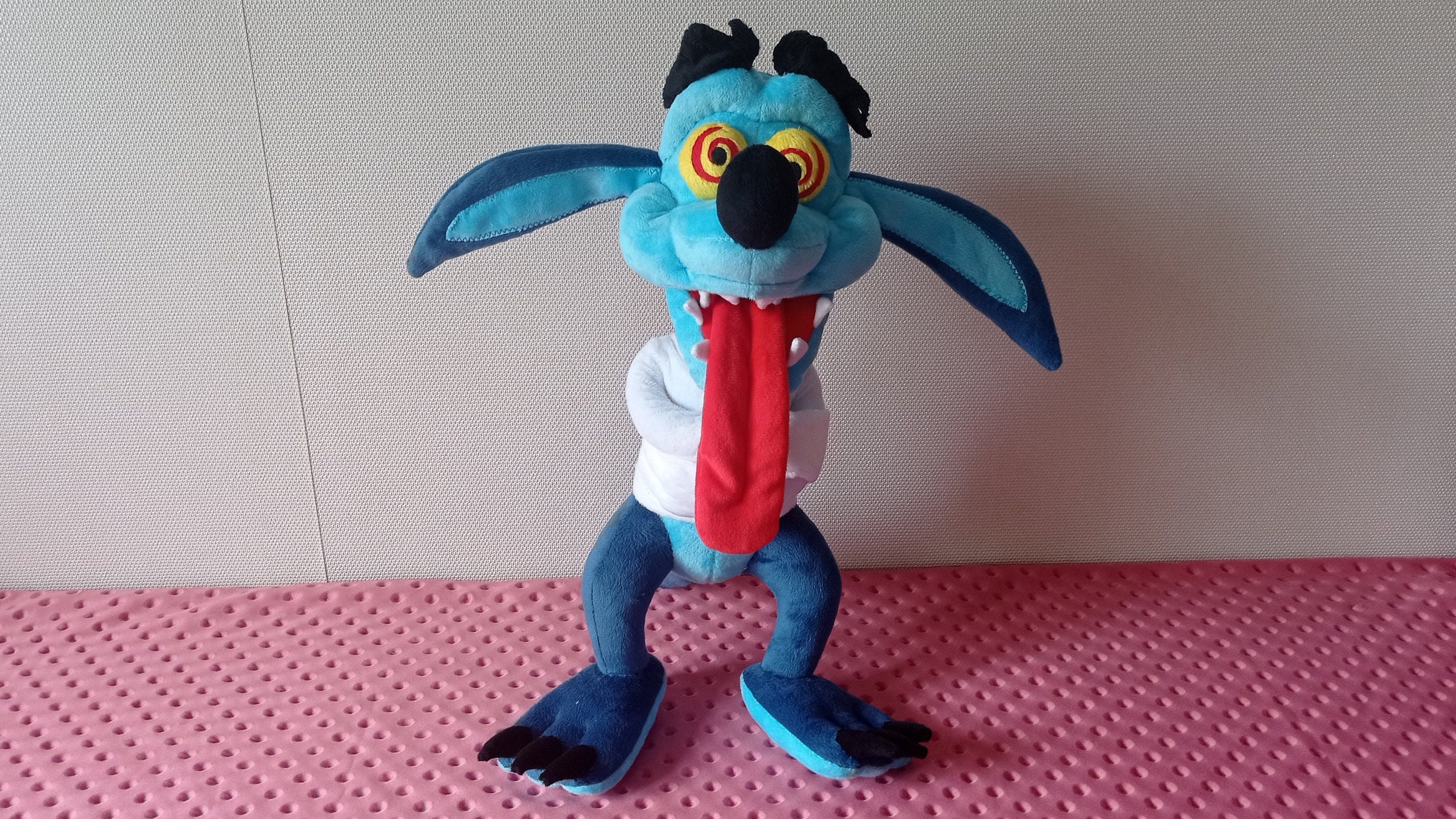 Plush Toy Ripper Roo 40 15 7bright Fun Plush Handmade Toy Etsy UK