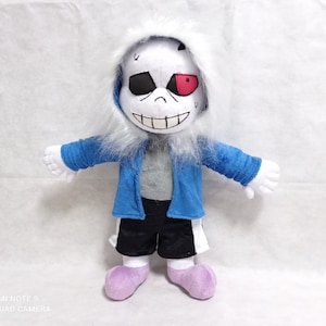 Sans in blue jacket and purple shoes (40cm) 15.7" Untertale