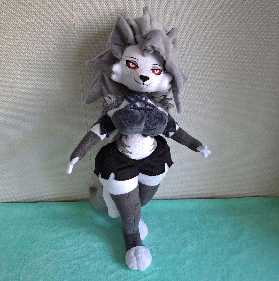 Handmade Loona Plush: Premium Quality, Custom Design (43cm)