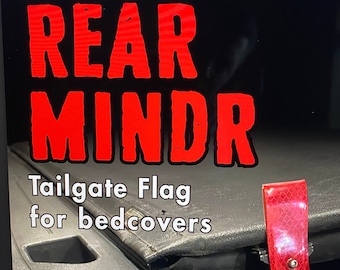 Rearmindr Tailgate Flag for Truck Bed Covers