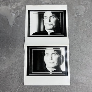One-of-a-Kind Christopher Reeve Test Shots Behind-the-Scenes RARE (2 close-up photos)