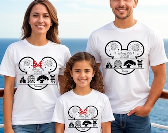 Custom Disney Trip 2026 Shirts, Disneyworld Shirts, Disney Couple Shirts, Disney Vacation, Disney Clothes, Disney Family Shirts, Disney Tee