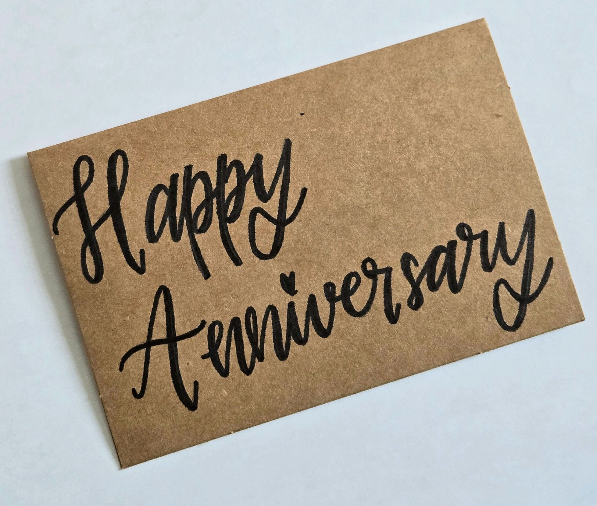 Happy anniversary in calligraphy - Etsy 日本