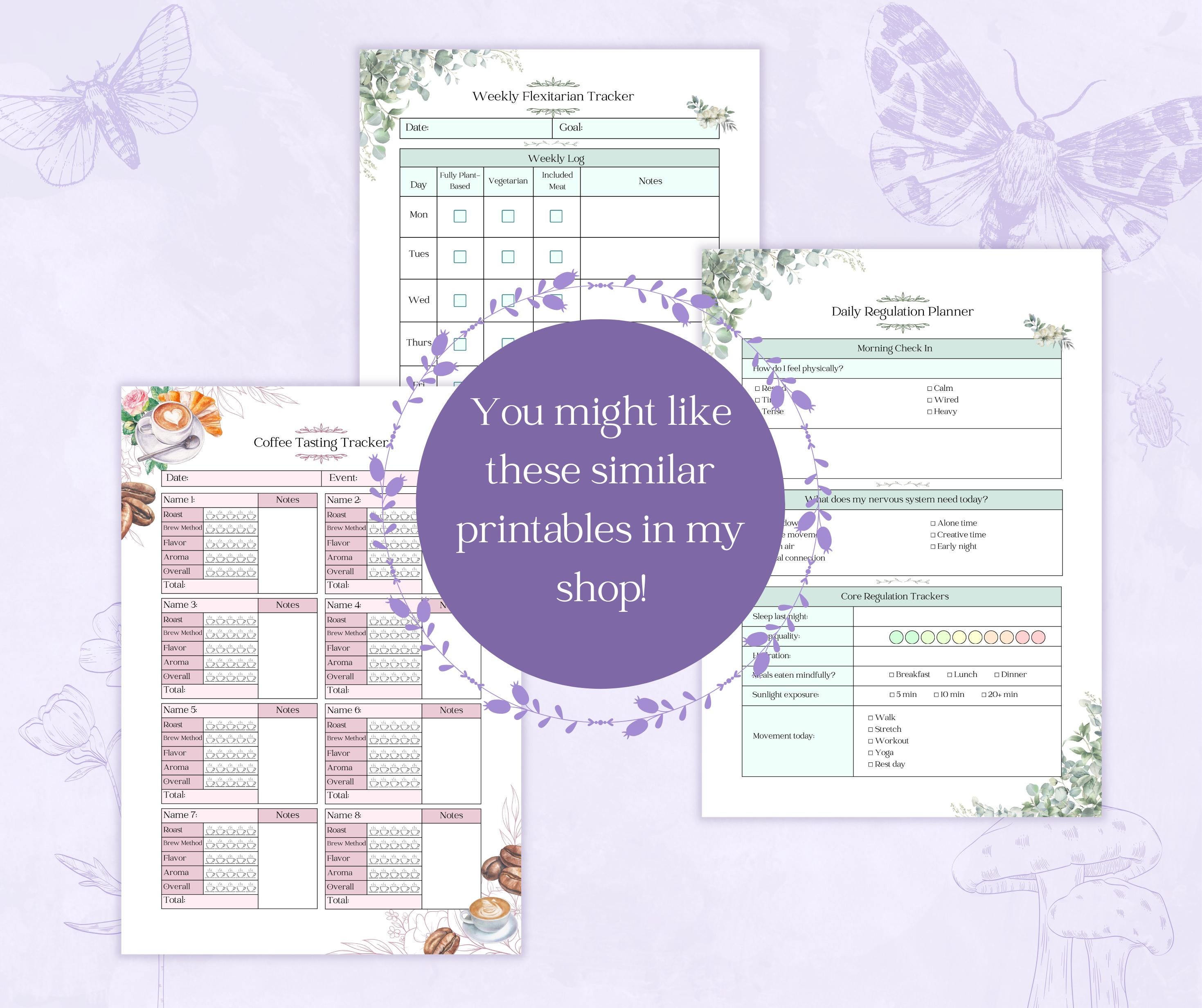 Injection Log Printable PDF, Biologic Medication Tracker, Self ...