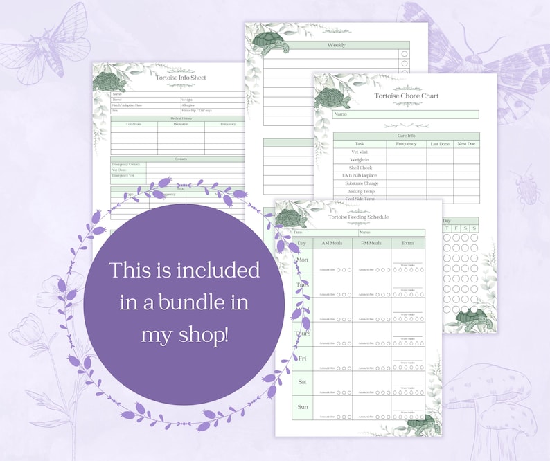 Picture Idea: Tortoise Feeding Schedule Printable Pdf