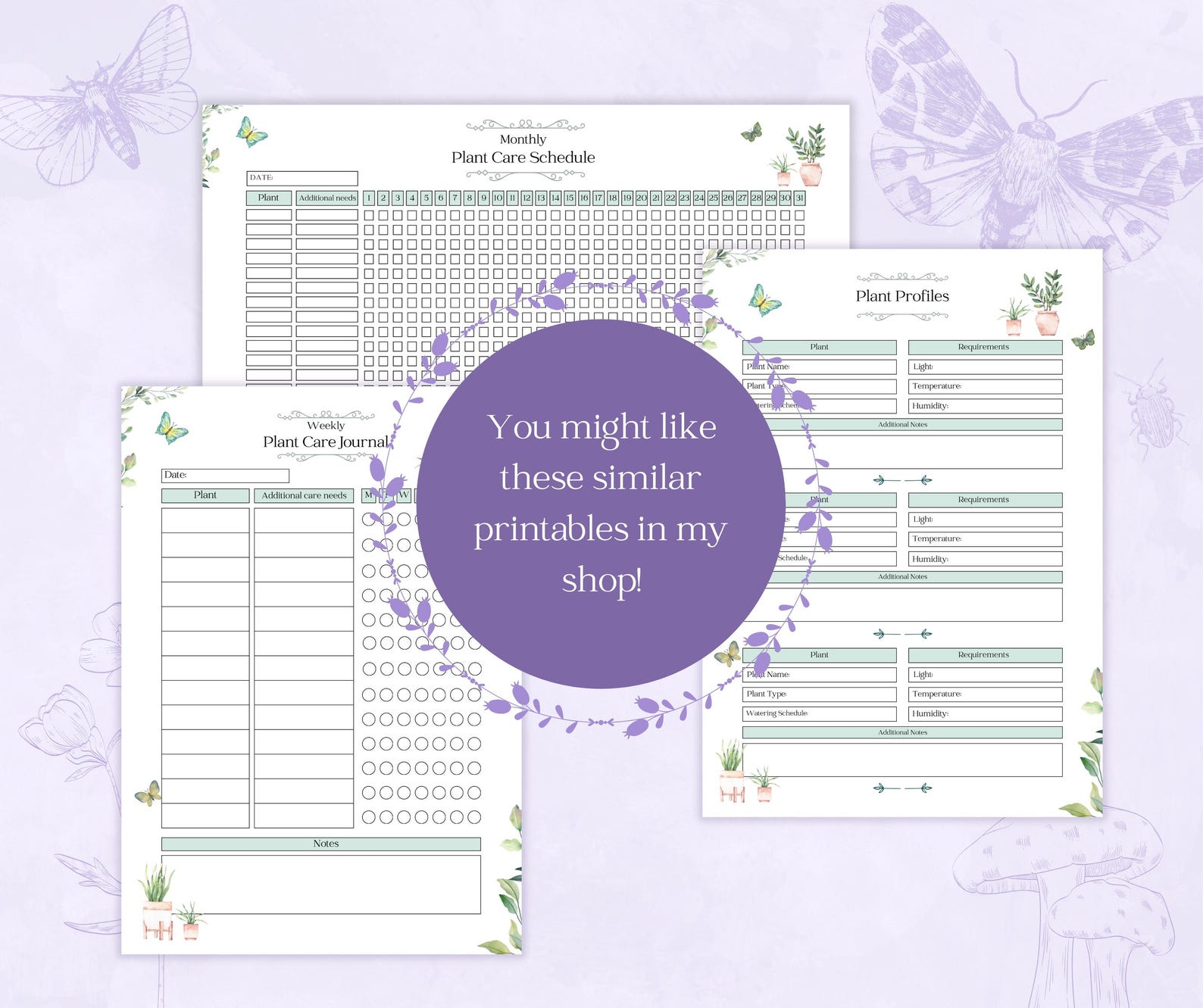 Seed Starting Tracker Printable PDF | Seed Starting Log | Seed ...