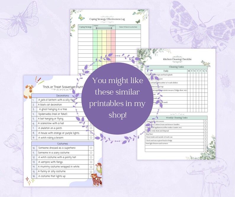 Bathroom Cleaning Checklist Printable PDF | Cleaning Schedule | Daily ...