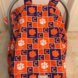 Clemson Baby - Toldo para asiento de automóvil - Funda para asiento de automóvil