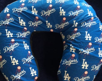 LA Dodgers Baby - Nursing pillow cover, baby shower, gift, mlb, baseball