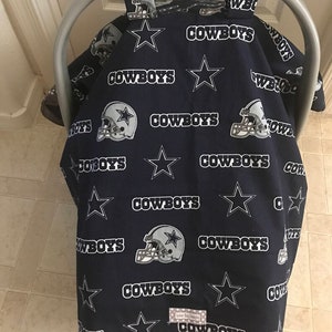 Dallas Cowboys Baby - Car Seat Canopy - Car Seat Cover