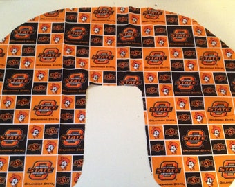 Oklahoma state baby - Nursing pillow cover, baby shower, gift, OSU baby