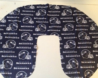 Seattle Seahawks Baby - Nursing pillow cover, baby shower, gift nfl, football, Seattle Baby