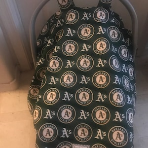 Funda para asiento de coche para bebé de Oakland A's