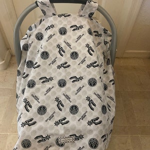 Funda para asiento de coche para bebé de los San Antonio Spurs, funda para asiento de coche, baby shower, regalo, NBA, baloncesto