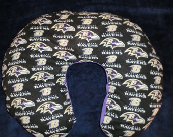 Baltimore Ravens Baby - Nursing pillow cover, baby shower, gift, nfl, football