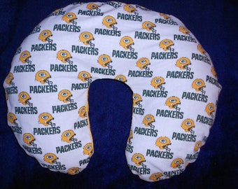 Green Bay Packers Baby - Nursing pillow cover, baby shower, gift, nfl, football, Green Bay Baby